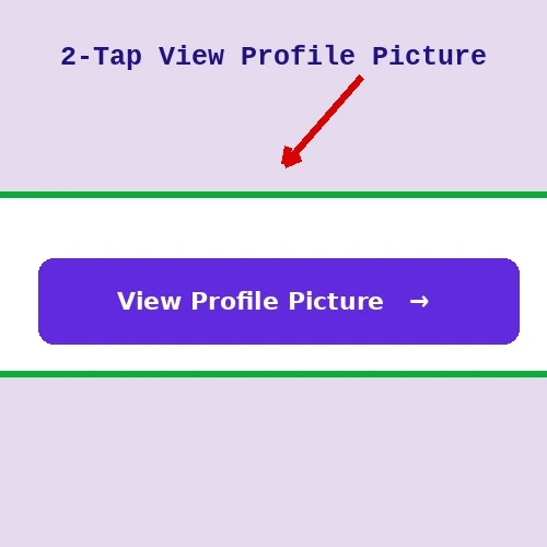 DP downloader searching for the profile picture
